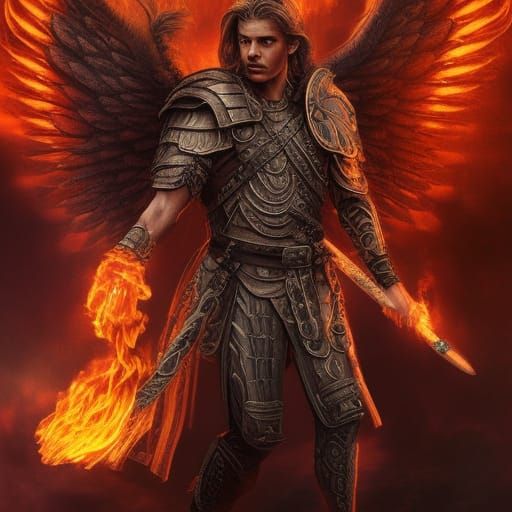 warrior-angel - AI Generated Artwork - NightCafe Creator