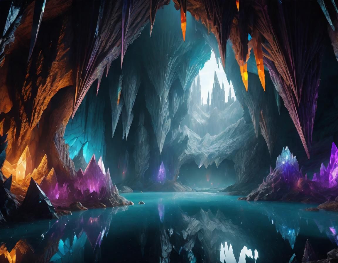 Crystal Cave  by @PretzelEra