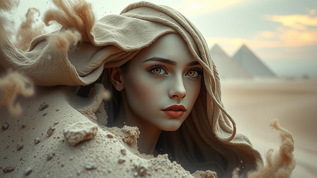 Only grey colors, convert to black and white AI Generated Artwork