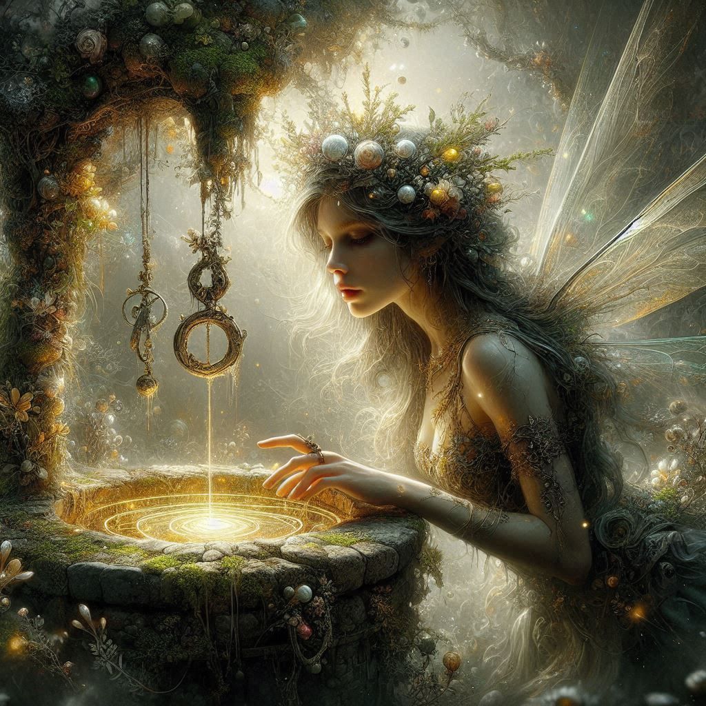 Fairy at the Magic Well