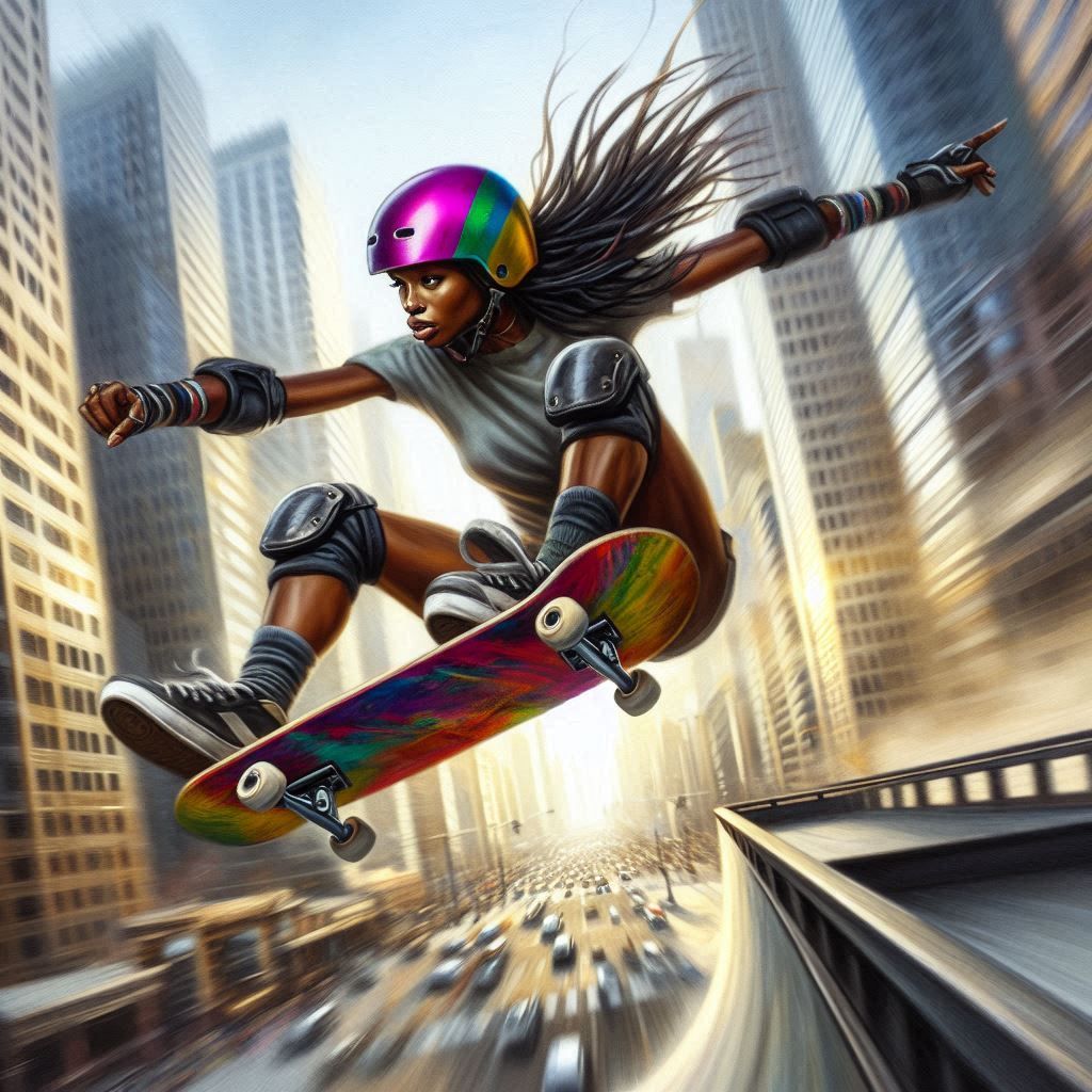 Some Adrenaline Junkie on a Skateboard