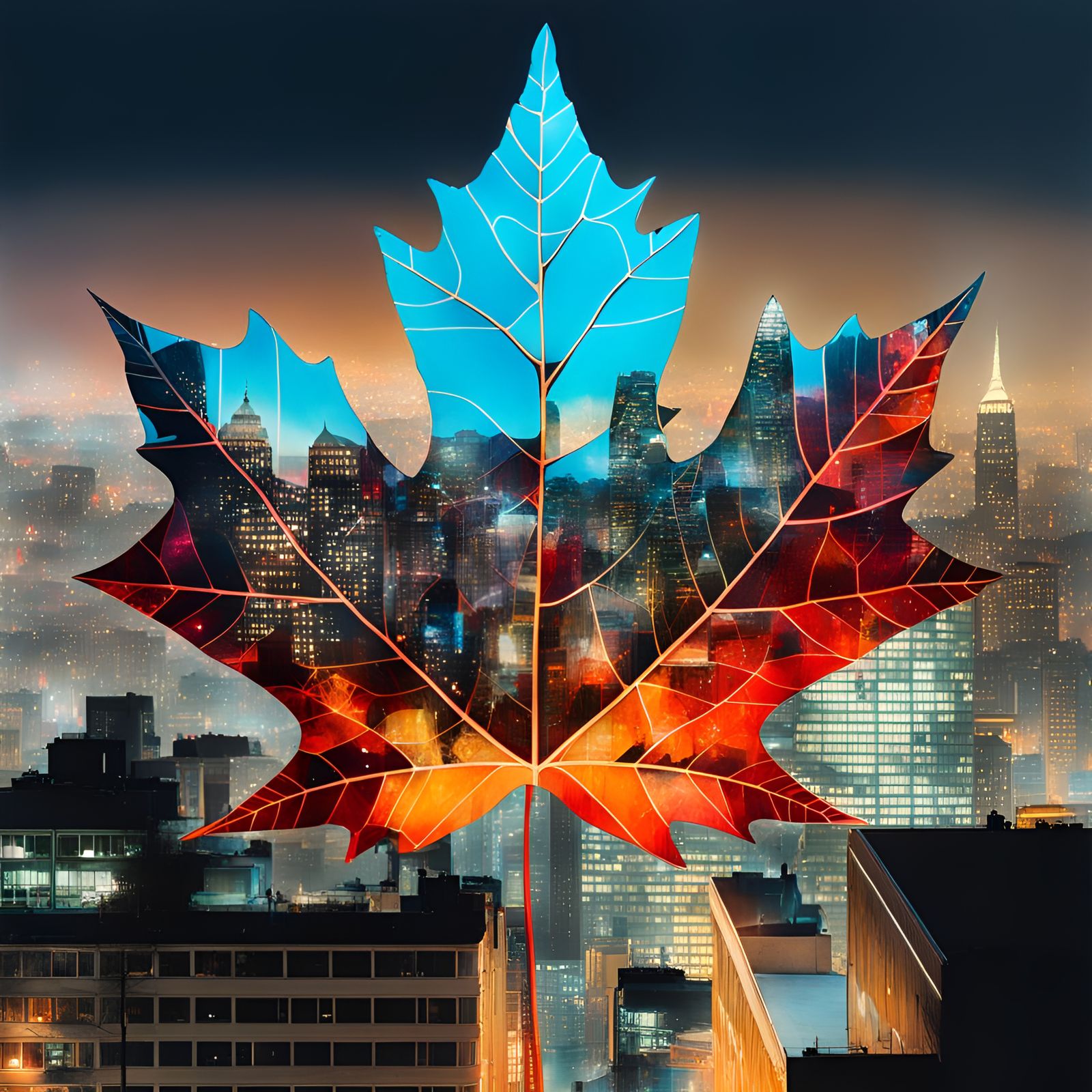 Majestic Maple Leaf