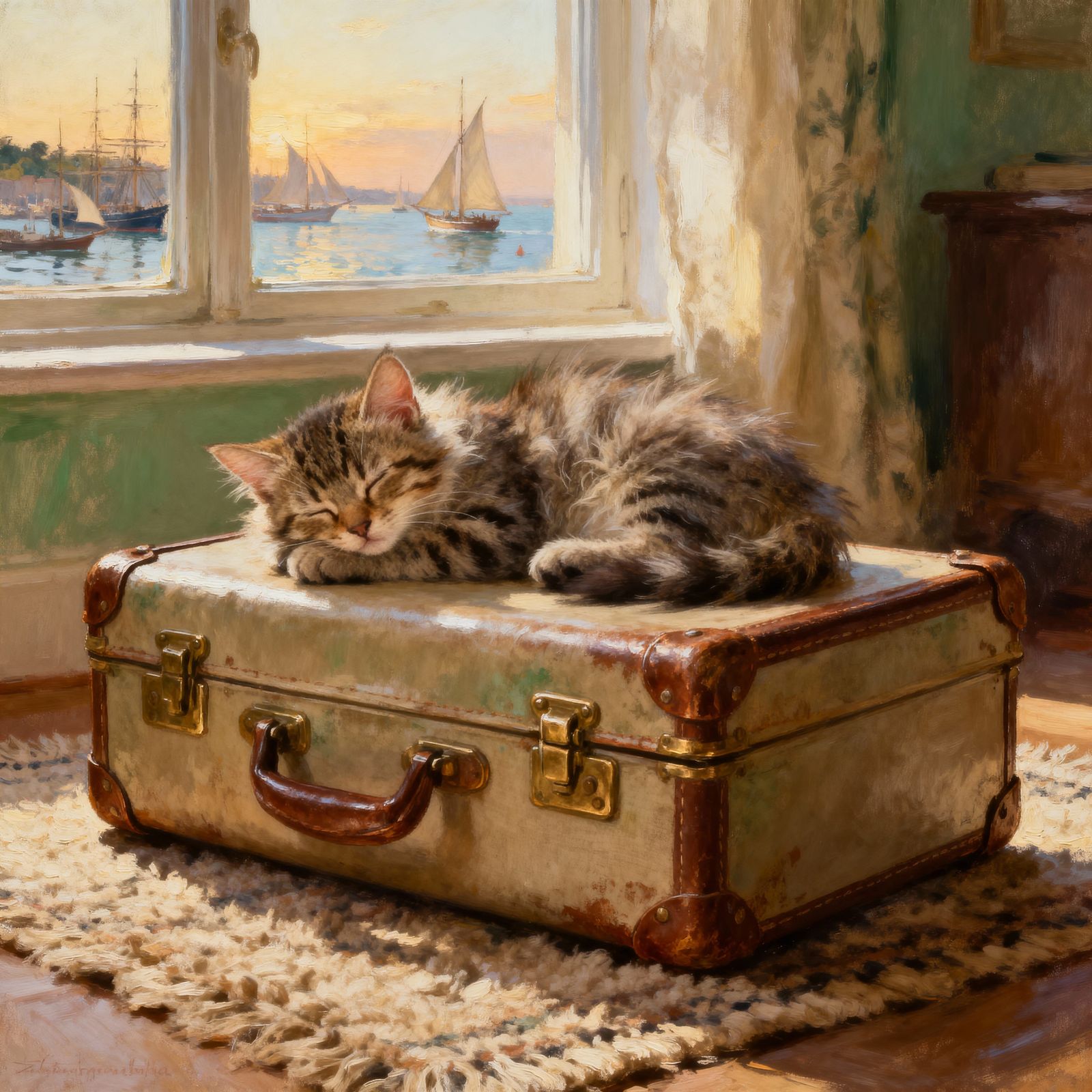 Dreams of voyage  by @Croc lover