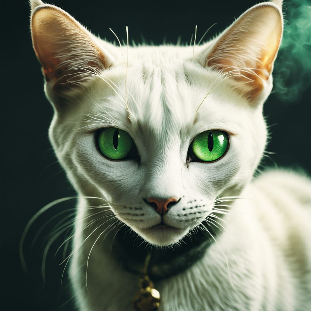 Piercing Green  by @TravellerUK