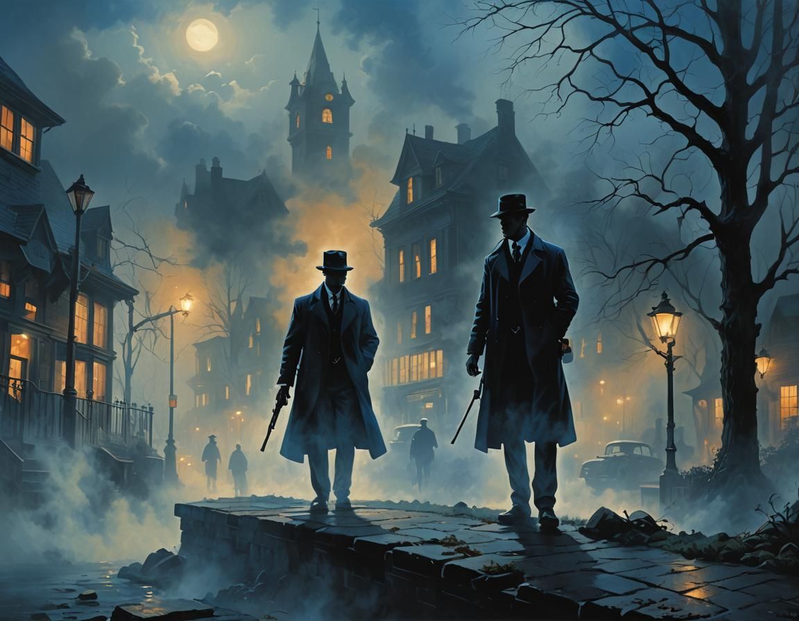 melancholic detective