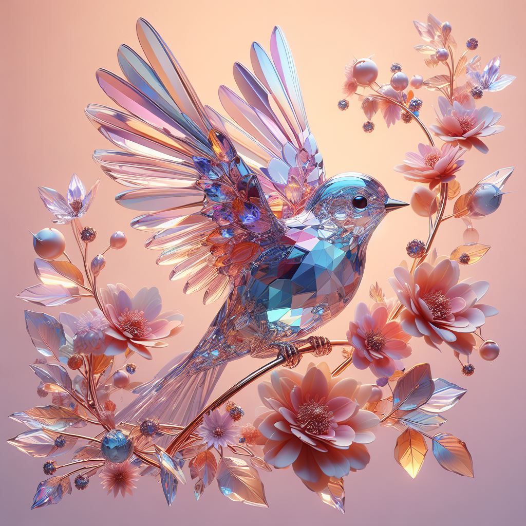 Crystal bird