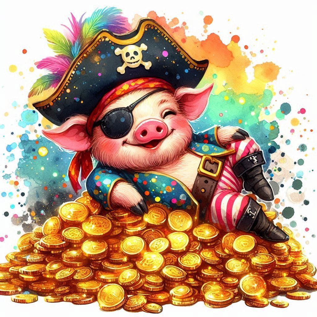 Pirate Pig: A Splash of Treasure