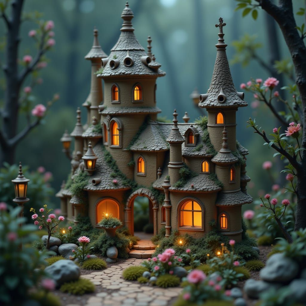 <lora:Diorama:1.0> a strange and magical nightmare