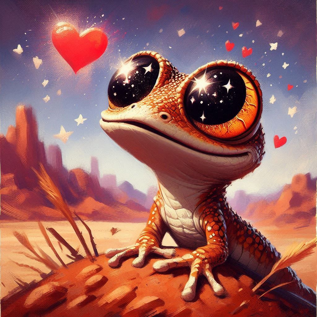 Love struck gecko 3