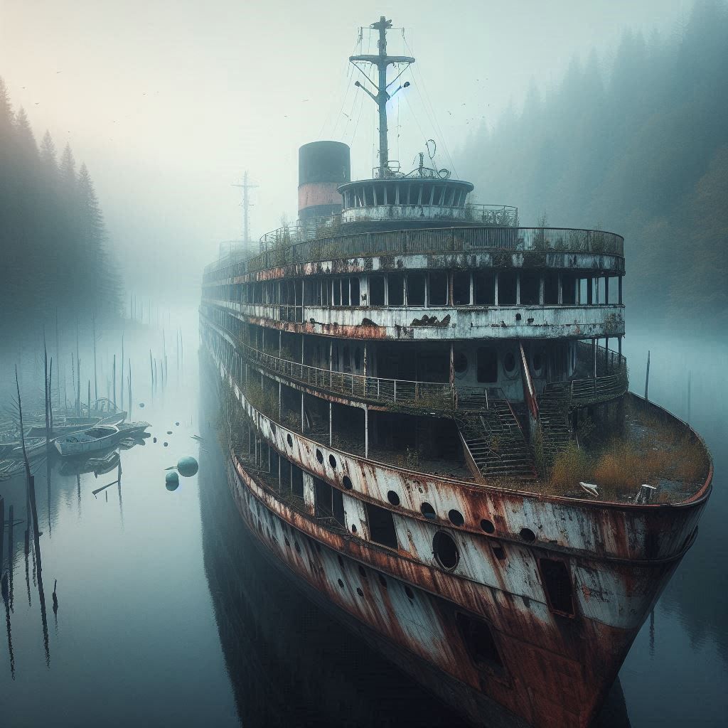 Abadoned in the lake