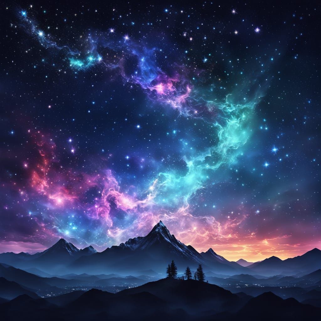 The Cosmos  by @Syrinx