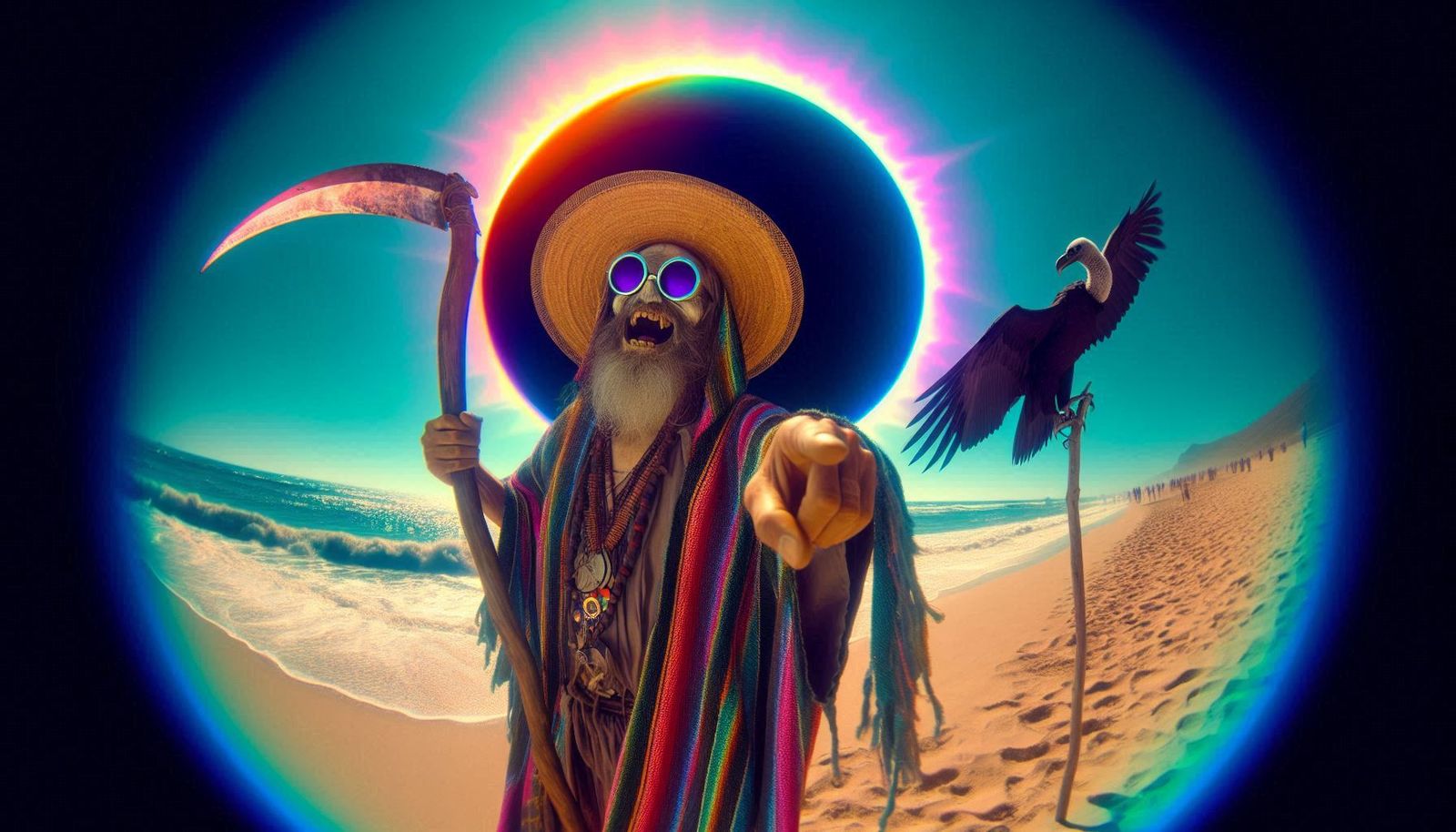 hippy werewolf beachcomber pariah messiah