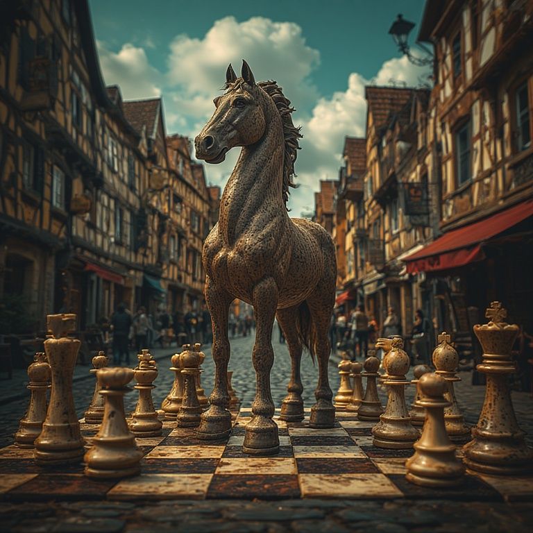 Chess horse