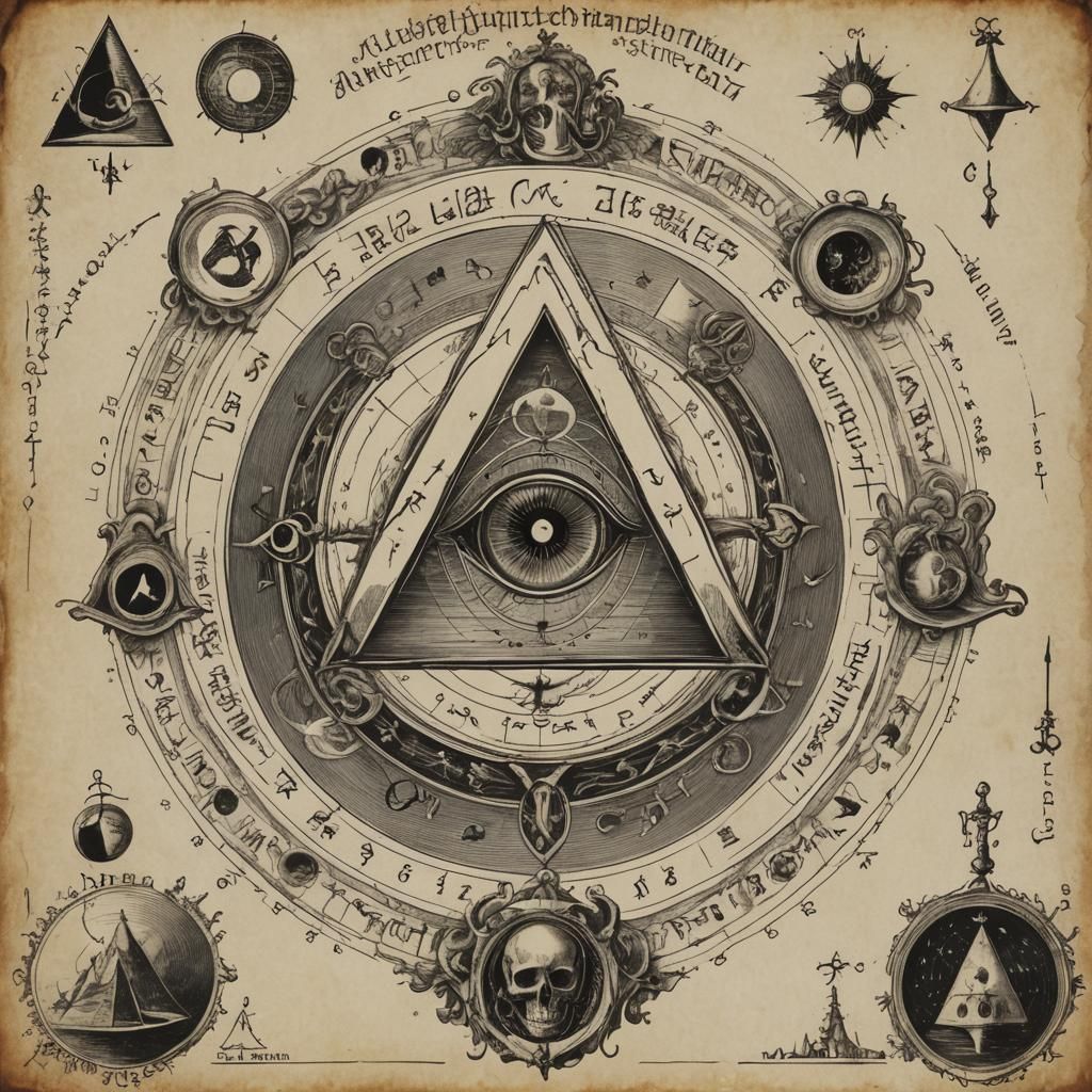 Alchemy symbolism