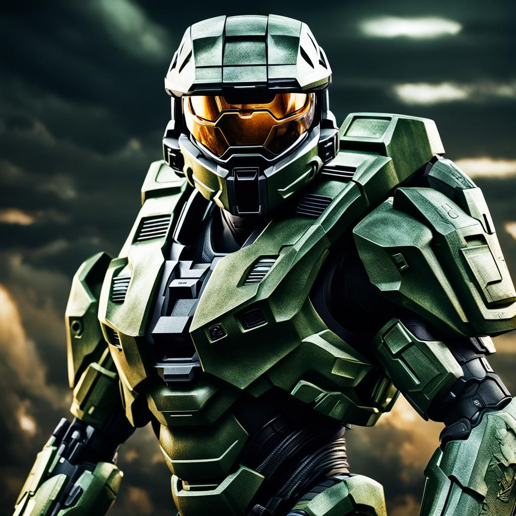 Master Chief - AI Generated Artwork - NightCafe Creator