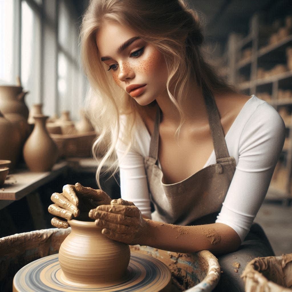Harriet. The real potter.