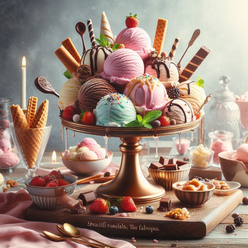 ice cream  by @undefined