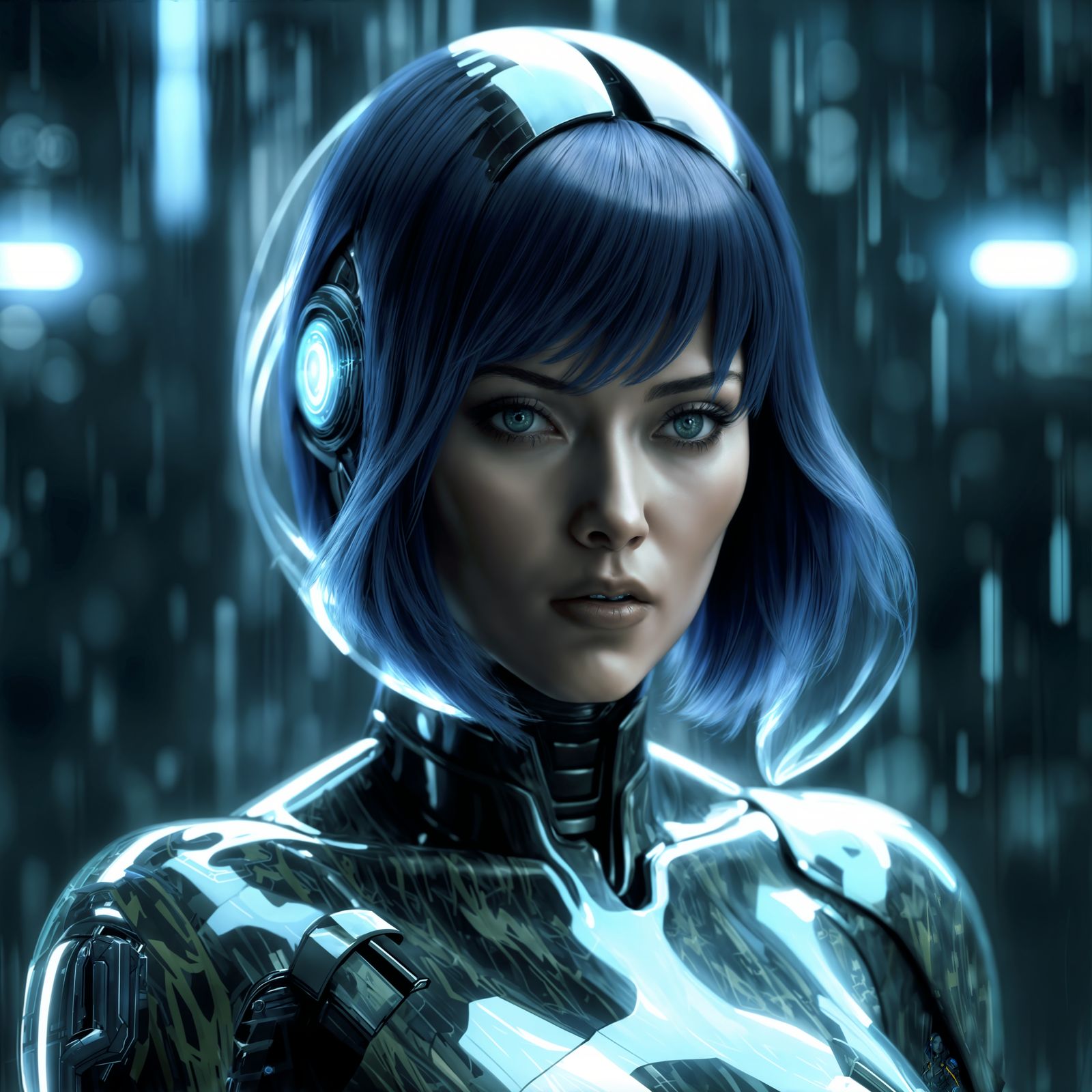Motoko Kusanagi - 4K KREA A.I. Upscaled