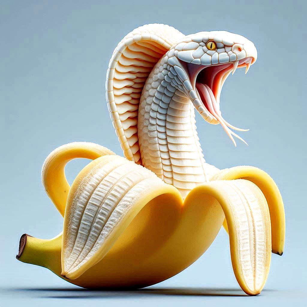 Banana Cobra  by @Brenda G