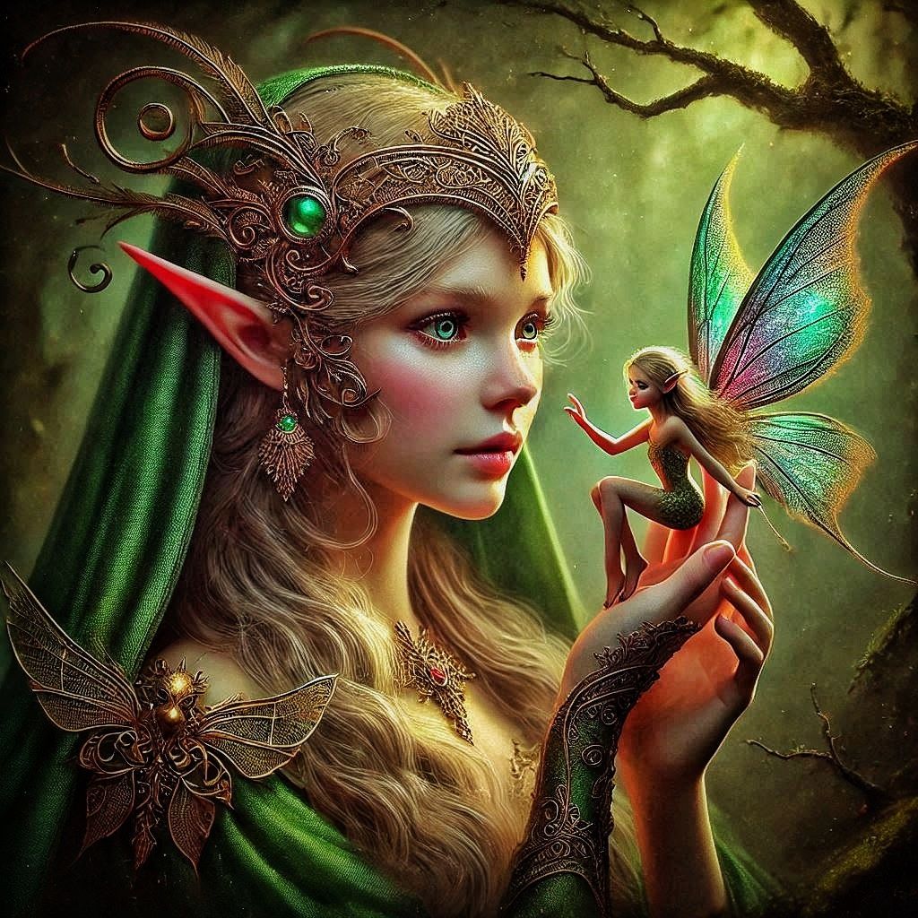 Elf and fairy