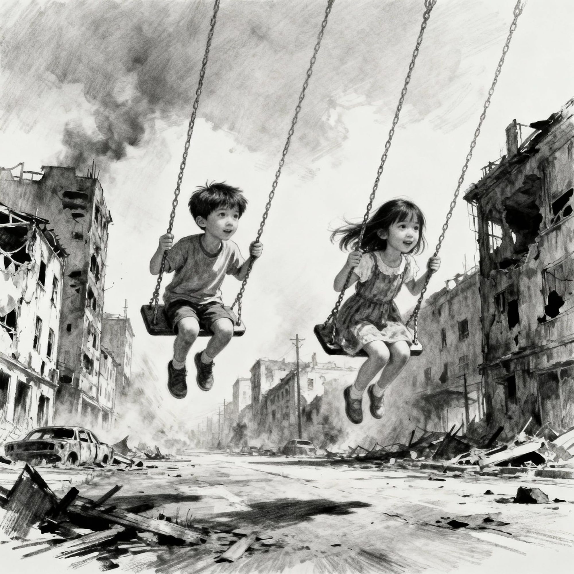 The world may be in ruins, but if you have a partner, you have a chance at happiness.