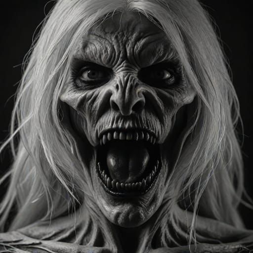 Terrifying portrait horror creations I made of Lilith
