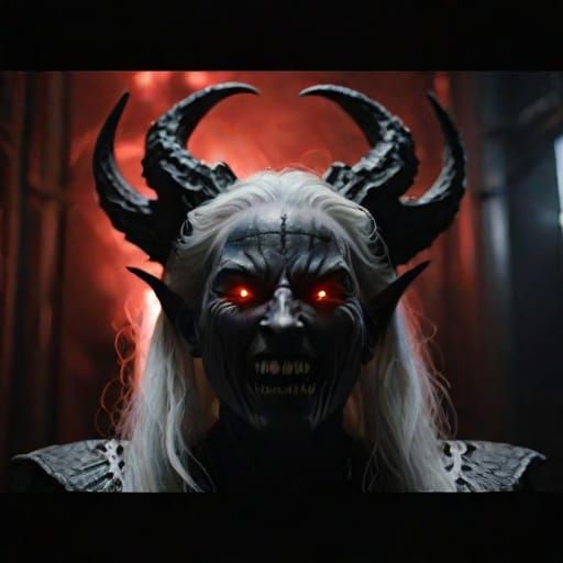 Terrifying portrait horror creations I made of Lilith