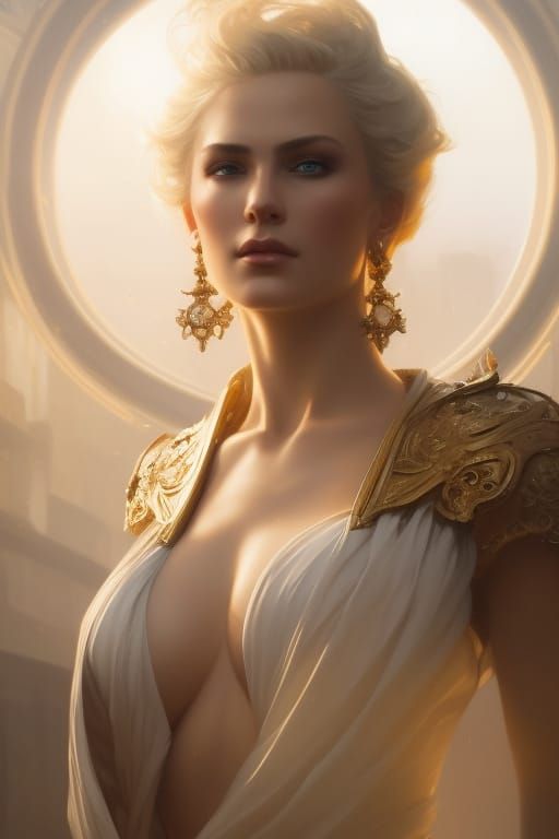 petite harem woman, large bust, loin cloth, attractive outfit, a  masterpiece, 8k resolution, dark science fiction concept art, by Greg  Rut - AI Generated Artwork - NightCafe Creator