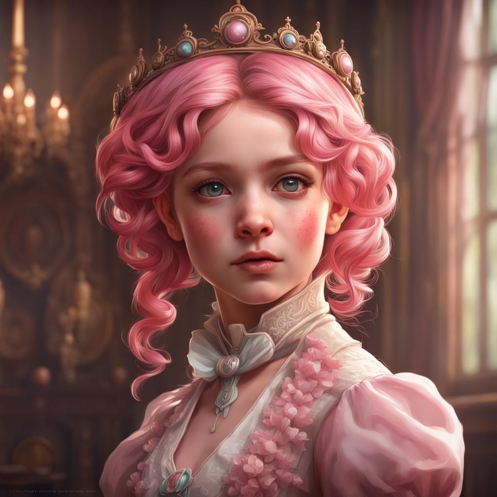 Adorable little Victorian princess - AI Generated Artwork - NightCafe ...