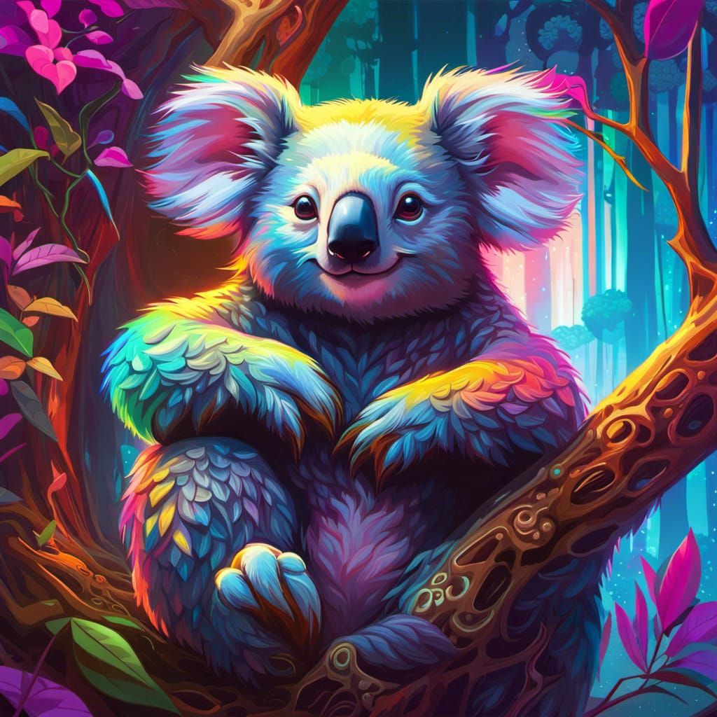 Koala Ai Generated Artwork Nightcafe Creator