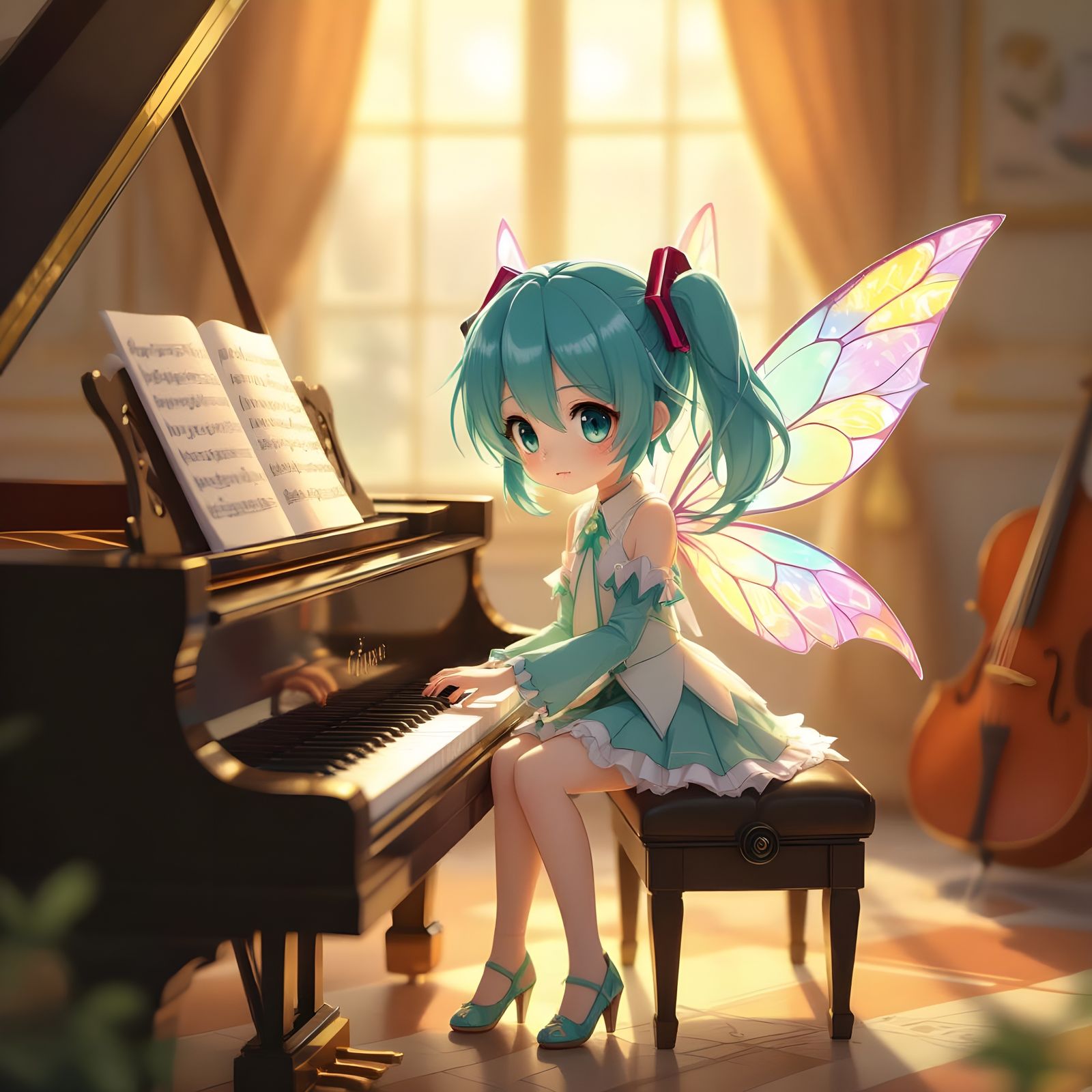 Piano fairy