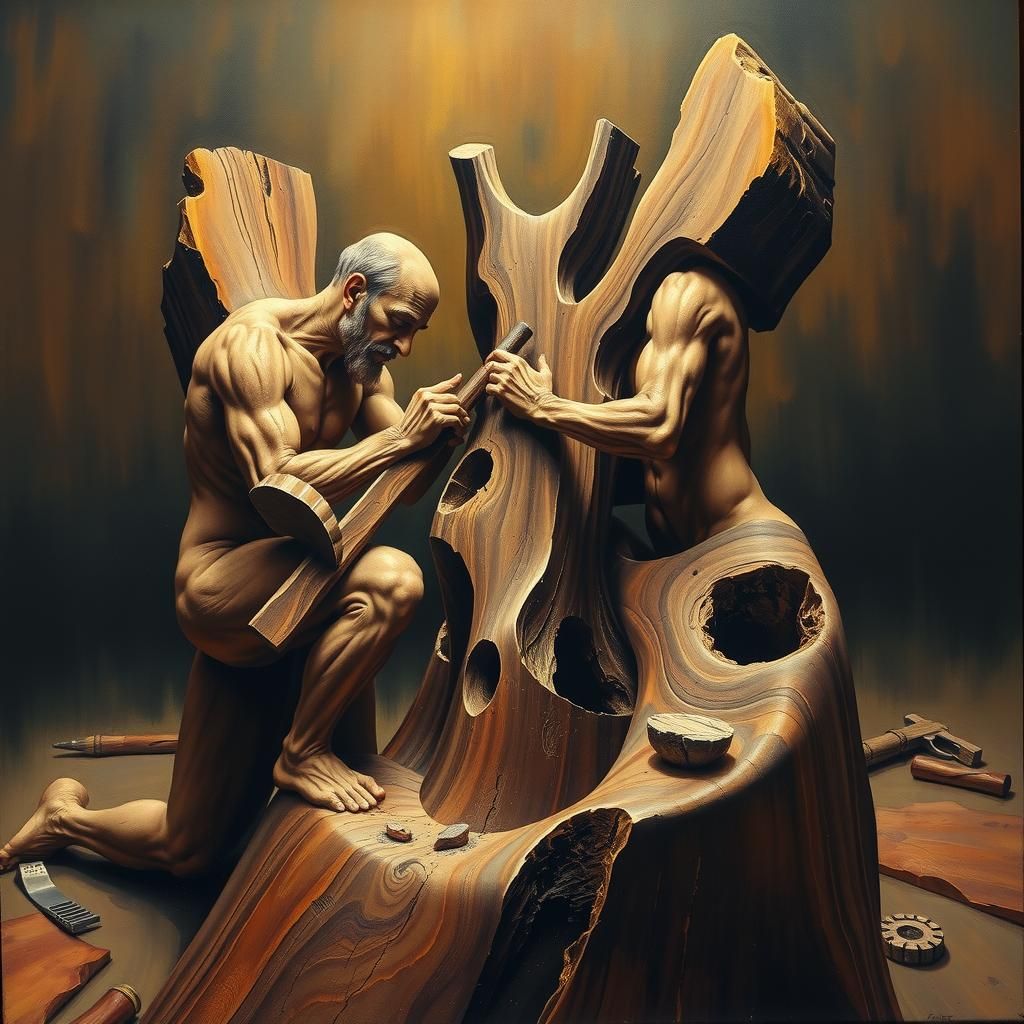 partially carved  by @photon