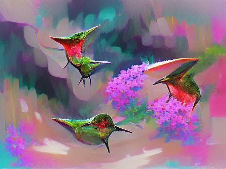 hummingbirds