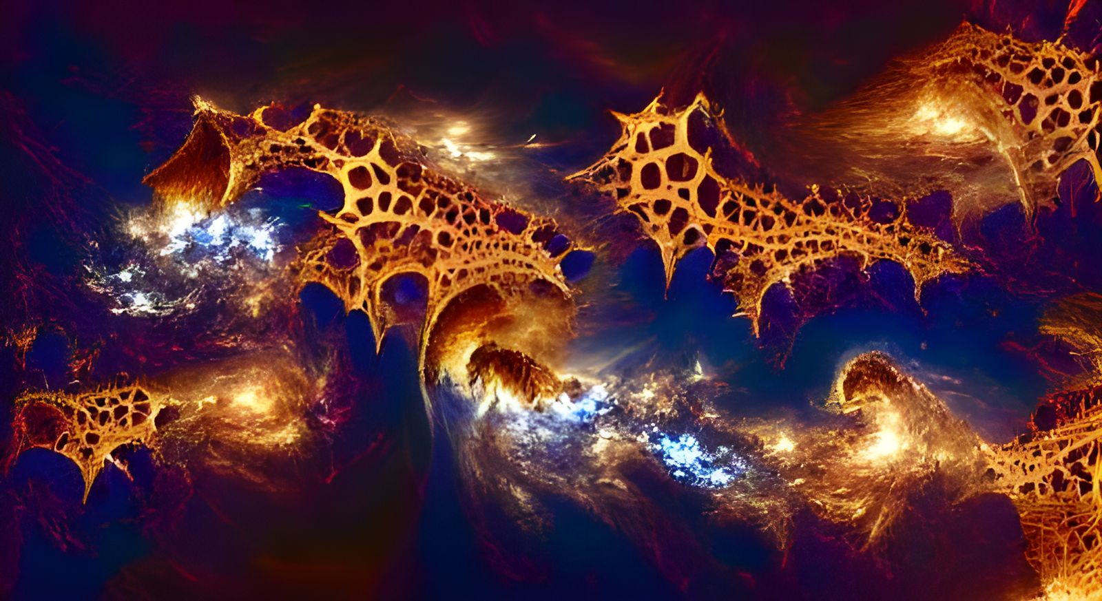Galactic fractal Arrakis jurassic