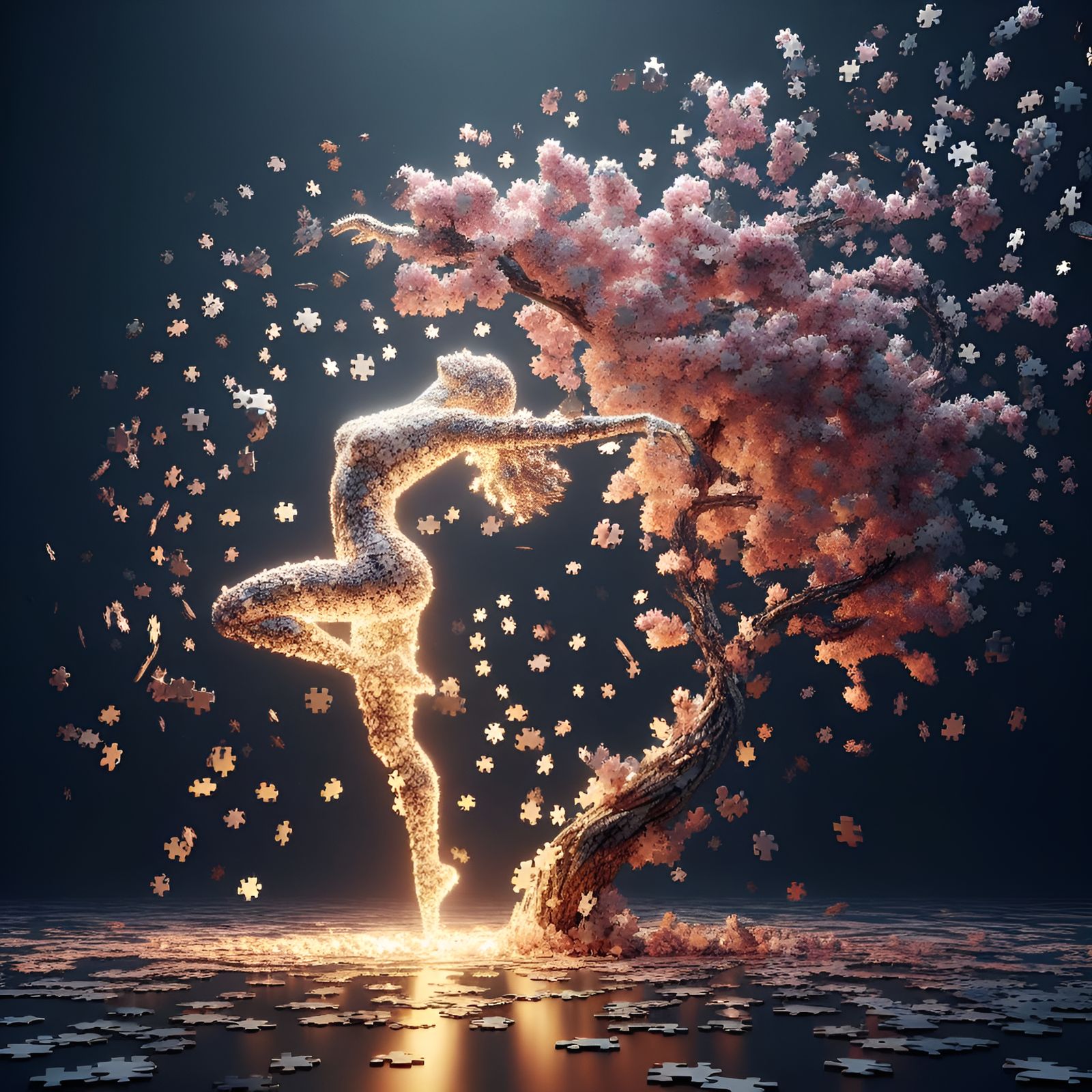 As the blossoms fall V.2