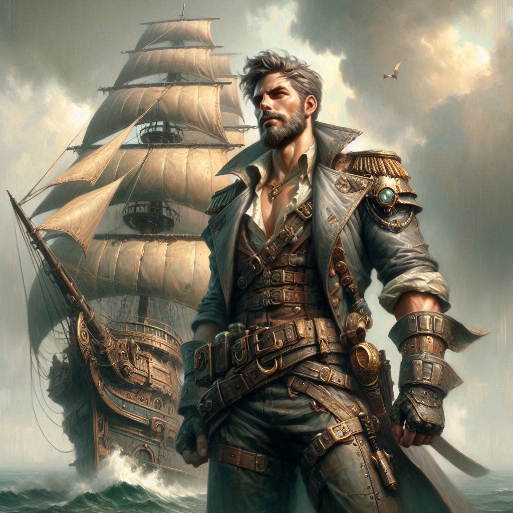 Steampunk pirate