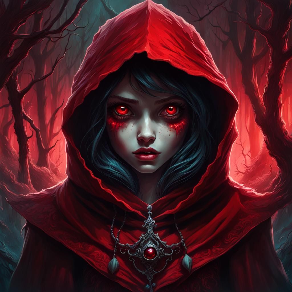 Little Red Riding Hood - AI Generated Artwork - NightCafe Creator