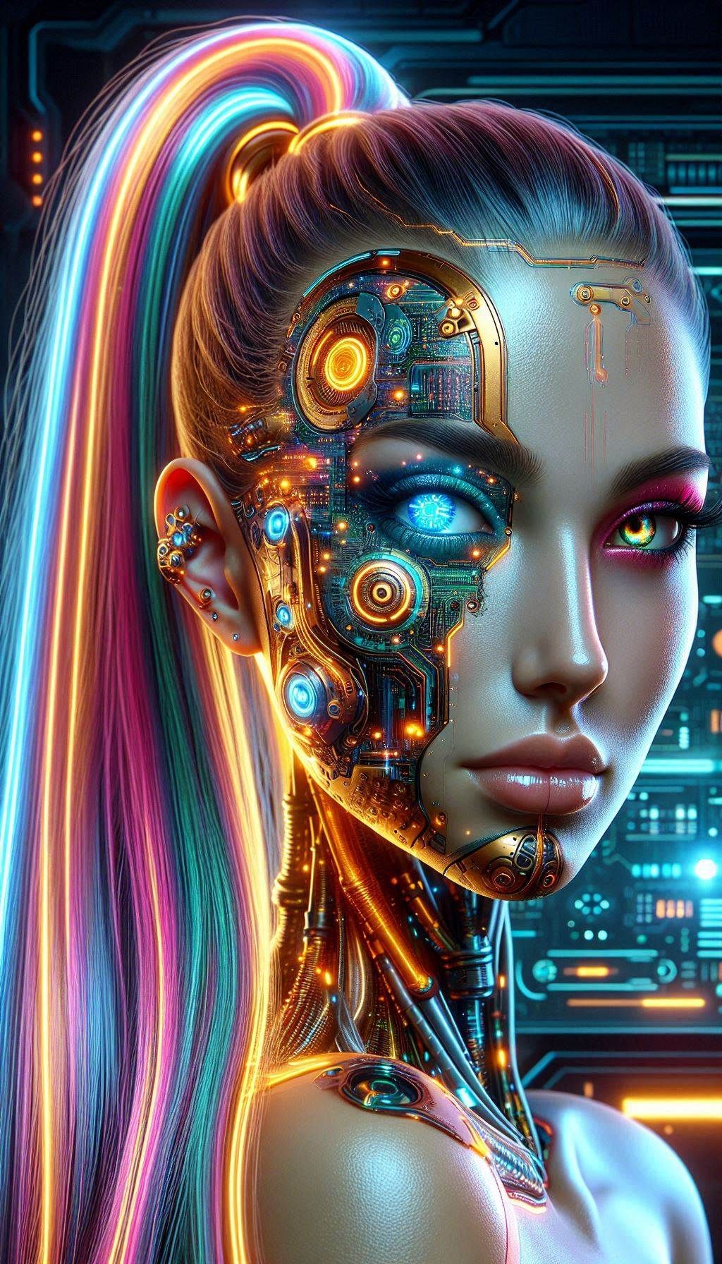 Beautiful Cyborg