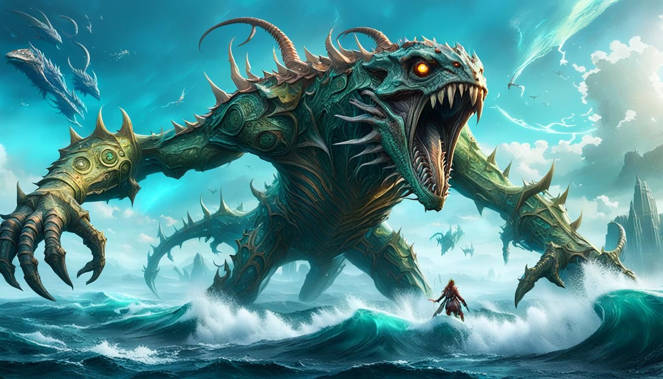 it came from the water