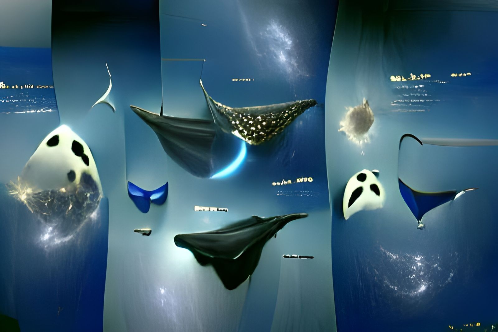 Space manta rays II
