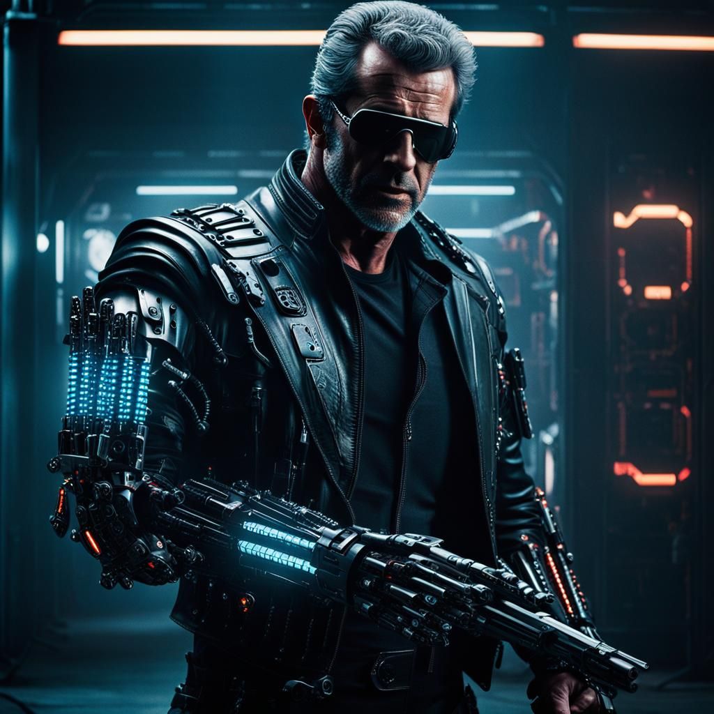 The Terminator: Dark Alliance starring Mel Gibson (series)  by @Ali Reza
