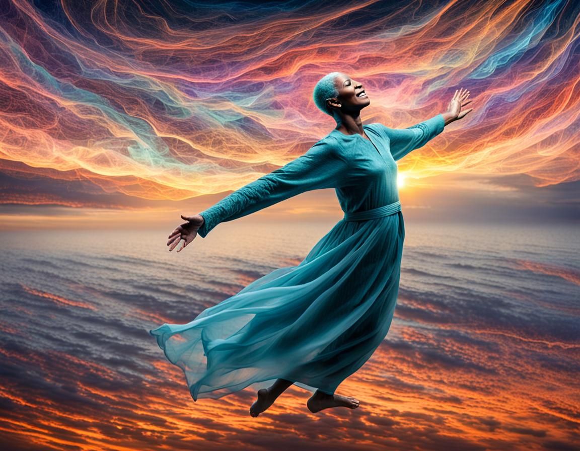 the soul finally being free after a long painful death from ...