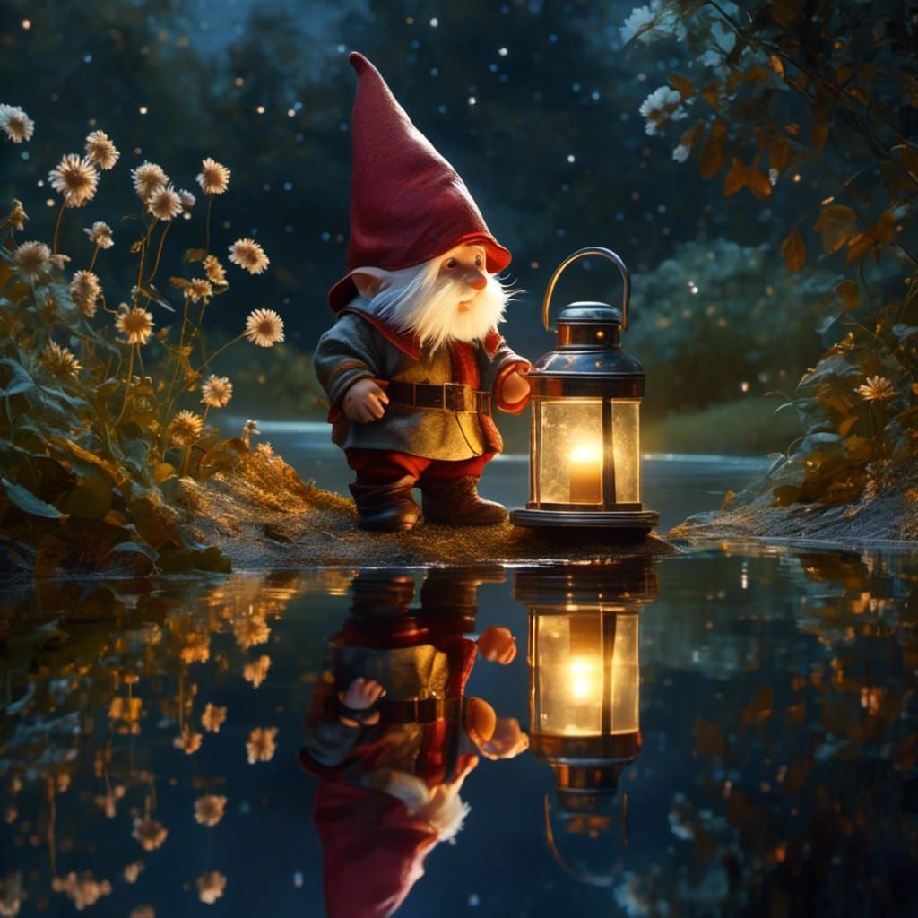 Gnome  by @Robot K
