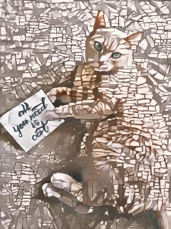 Mosaic Cat