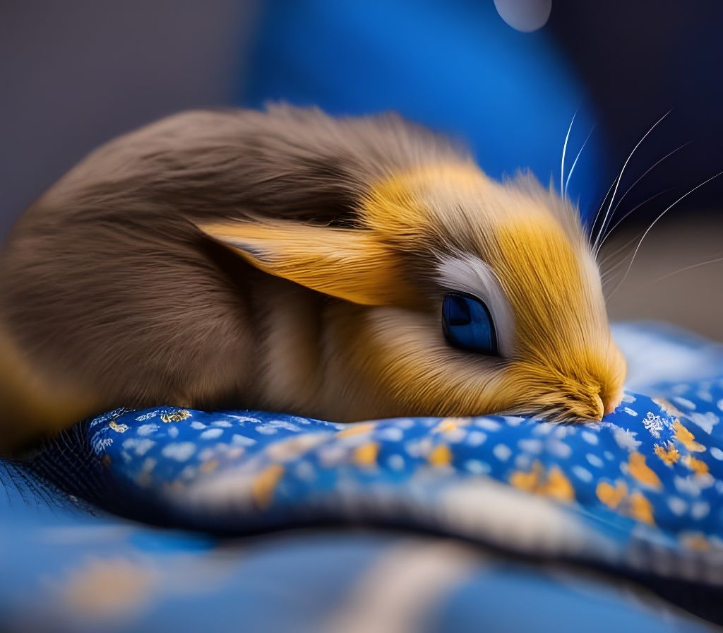 Shy bunny   by @zoelove