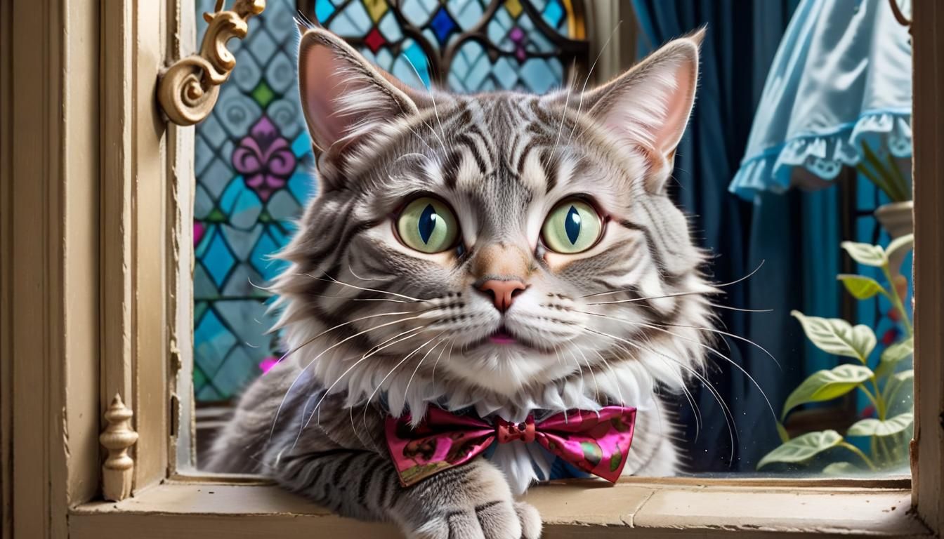 Whiskers in "Bowties are COOL"