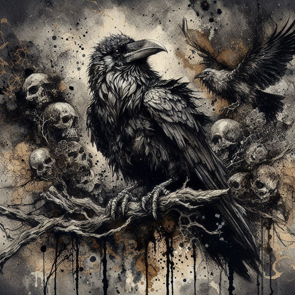 Halloween Ravens