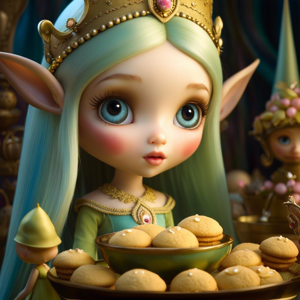 Kaye and cake with friends