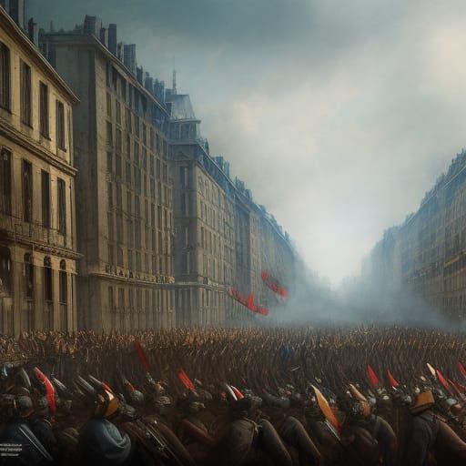 French revolution barricade the people's revolution