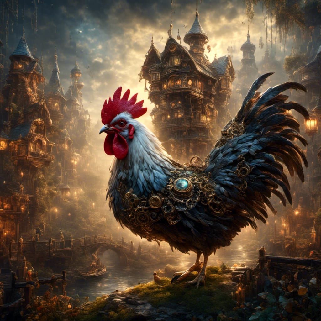 Steam Punk chicken